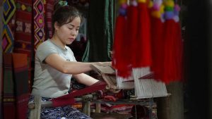 How is the Craft of Weaving Preserved in Tripura's Traditional Attire