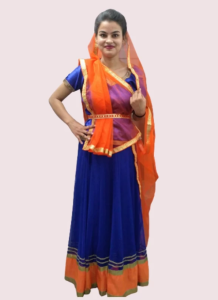 Tribal Attire of Bihar Women