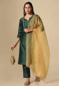 Dupatta with Traditional Kurtis