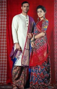 Gujarat Bandhani Saree and Kediyu